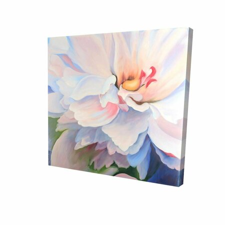 BEGIN HOME DECOR 16 x 16 in. Pastel Colored Flower-Print on Canvas 2080-1616-FL167